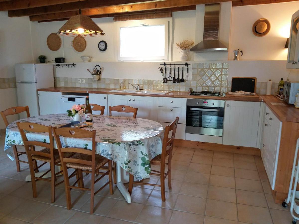 La Sauniere - Chez Helene - Gites En Baie Champeaux Exterior foto